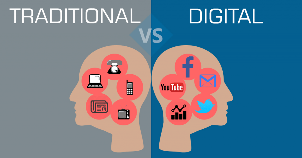 Digital Marketing Vs. Traditional Marketing